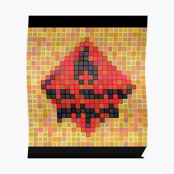 pixelated-famous-albums-8-of-100-poster-for-sale-by-blackmarketgb