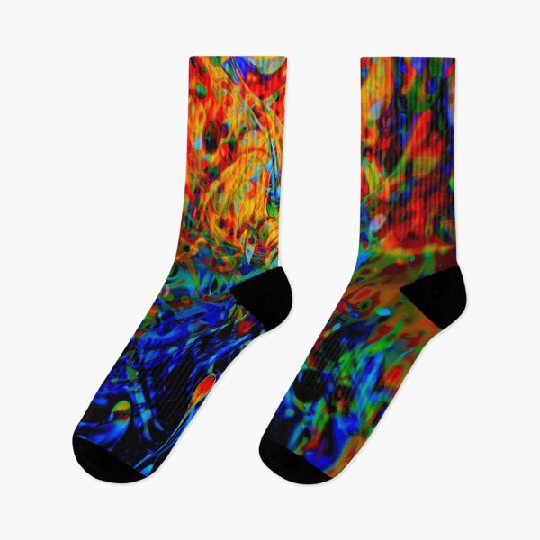 Item preview, Crazy psychedelic Abstract multicoloured artwork  designed and sold by TipTopTapo.