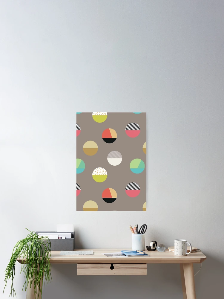 Thumbnail 2 of 3, Poster, Patterned Polkadot designed and sold by InTheBox.