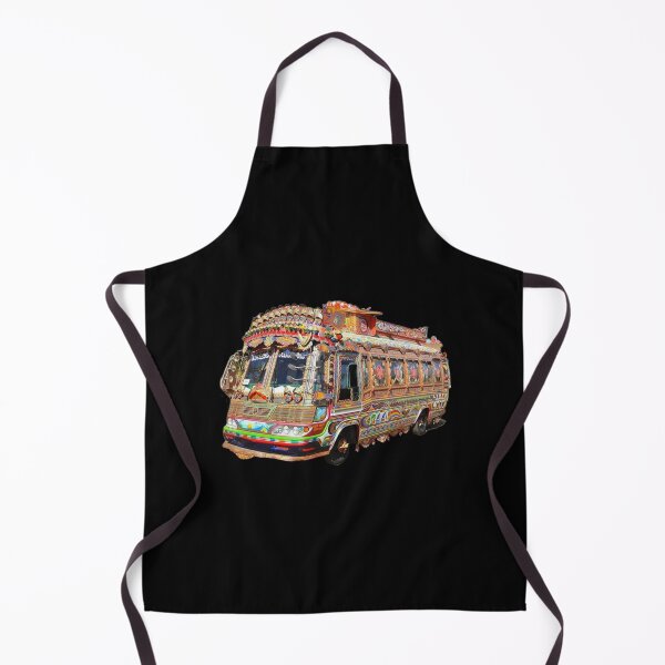 Artikelvorschau, Truck Art Unique Style Desi Touch Pakistanischer Nahverkehrsbus-Klassiker T-Shirt entworfen und verkauft von amberk1cira.