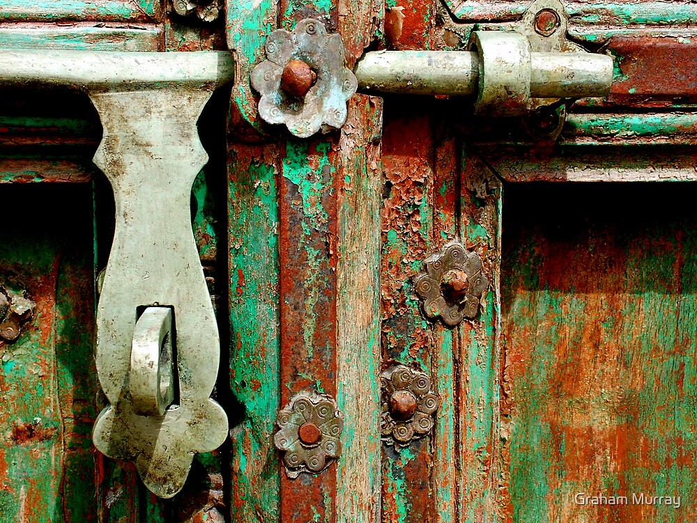 "Spanish door lock" by Graham Murray Redbubble