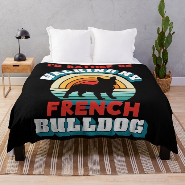 Item preview, Id Rather be Walking My French Bulldog - Bulldog Lovers designed and sold by DebbisPalette.