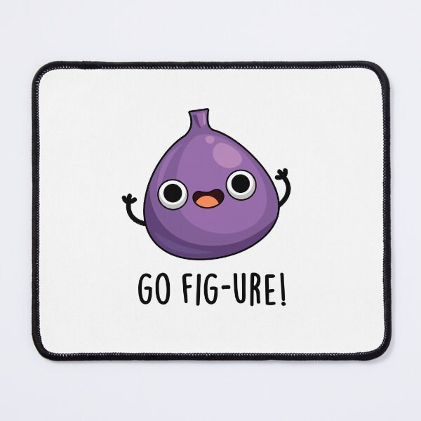 Item preview, Go Fig-ure Fig Funny Fruits Puns  designed and sold by punnybone.