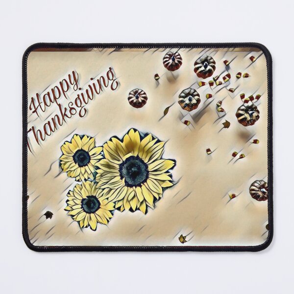 Item preview, Happy Thanksgiving Sunflowers designed and sold by gphotobox.