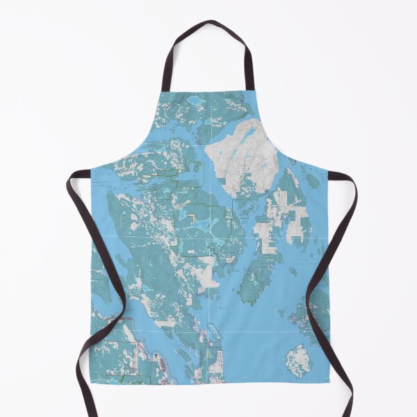 Item preview, Quadra Island Topo designed and sold by RoboDynamite.