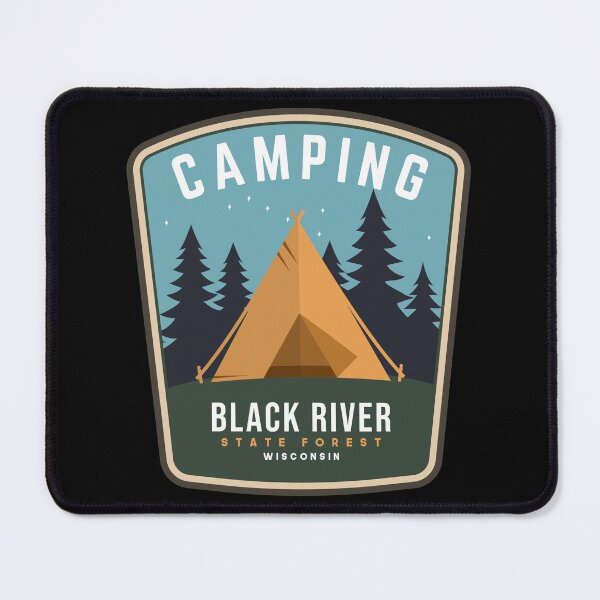 Item preview, Black River State Forest Camping Wisconsin Campsite designed and sold by Friday NightCo.