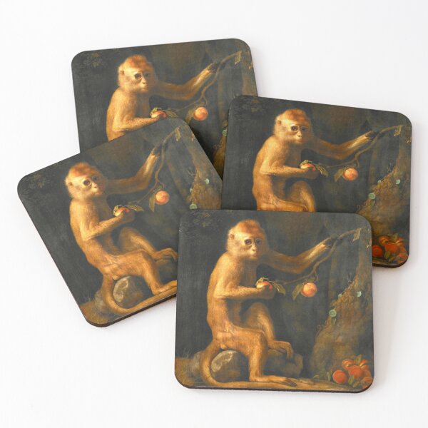 Item preview, A Monkey by George Stubbs (digitally enhanced) designed and sold by Amanda1775.