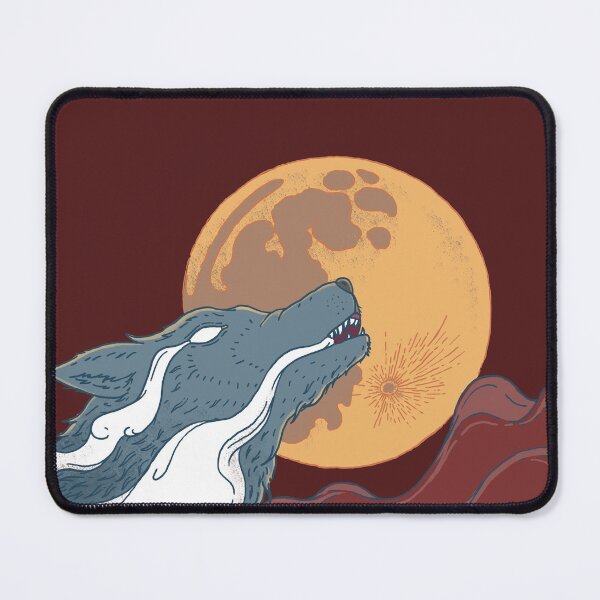 Item preview, howling wolf designed and sold by alvariski.