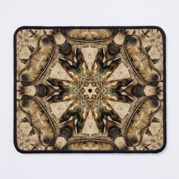 Item preview, Kaleidoscope Star Flower V - Oriental Floral Earth Tones Mandala designed and sold by gphotobox.