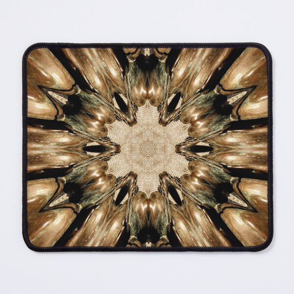 Item preview, Kaleidoscope Star Flower VI - Oriental Floral Earth Tones Mandala designed and sold by gphotobox.