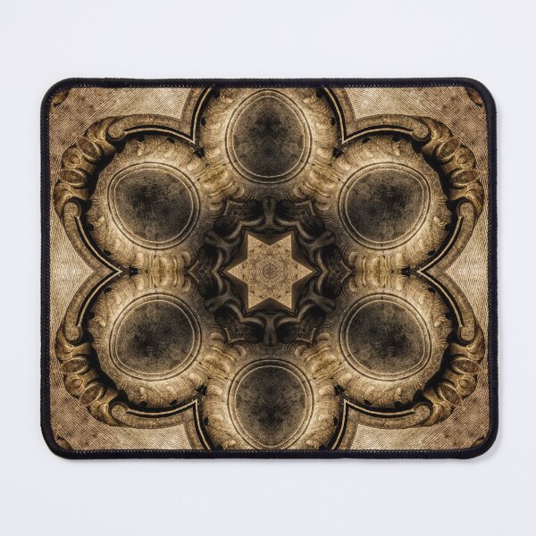 Item preview, Kaleidoscope Star Flower III - Oriental Floral Earth Tones Mandala designed and sold by gphotobox.