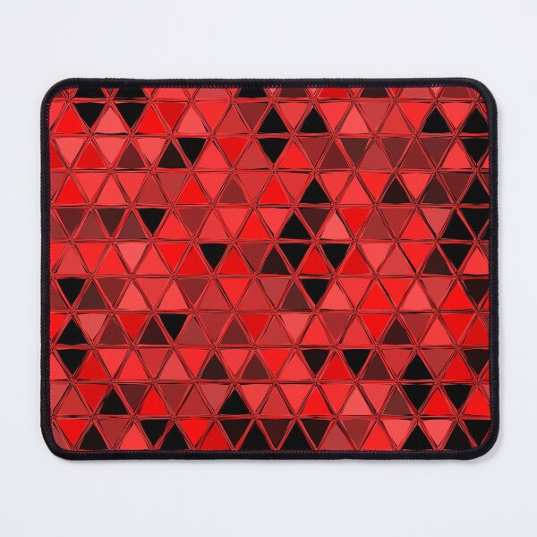 Item preview, Red and Black Triangular Mosaic designed and sold by gphotobox.