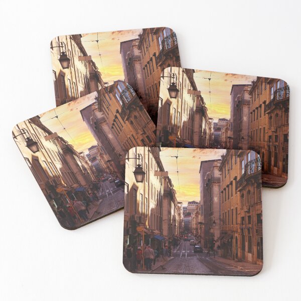 Item preview, Photography. Lisbon city. Street photography. Sunset in Lisbon, Portugal. designed and sold by Rui Valverde.