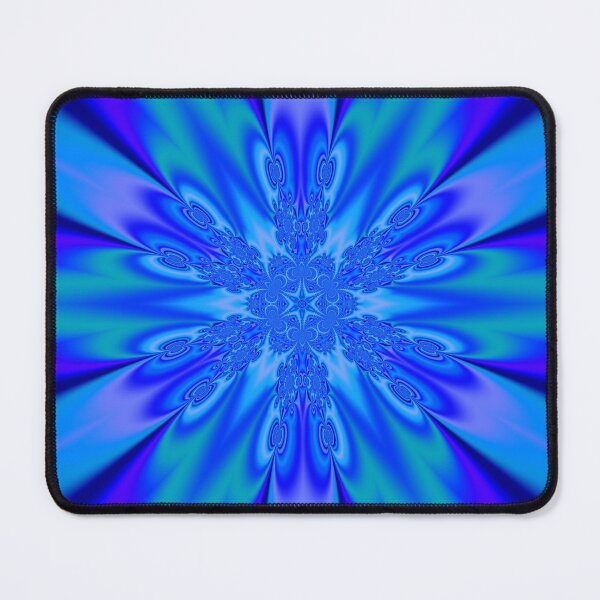 Item preview, Kaleidoscope Deep Blue Star V - Cool Color Symmetry designed and sold by gphotobox.