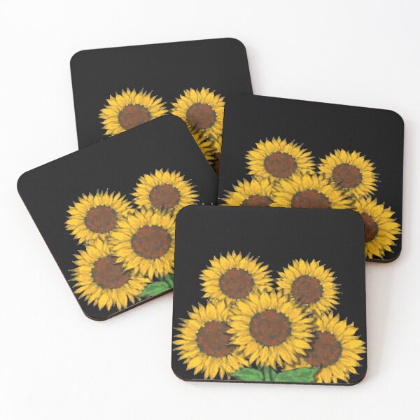 Item preview, Bouquet of painted sunflowers designed and sold by Pavnud.