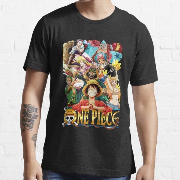 "Straw hat crew" Tshirt for Sale by ShantaBonslater Redbubble one