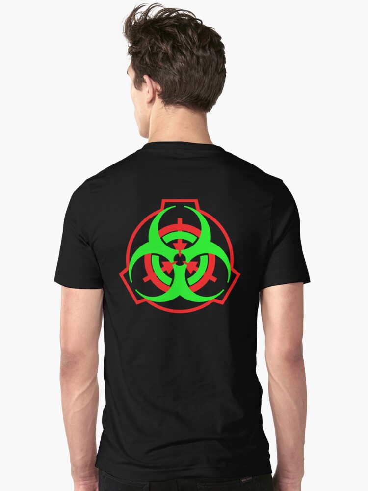 "SCP Biohazard Symbol" T-shirt By Rebellion-10 | Redbubble