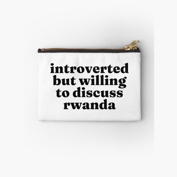 Item preview, Introverted But Willing To Discuss Rwanda - Rwandan designed and sold by MountainD.