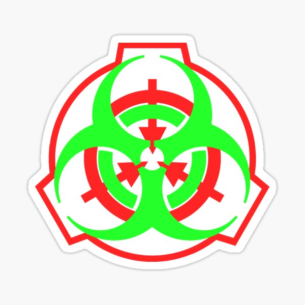 SCP Foundation Warning Attention Sticker for Sale by Yu-u-Ta