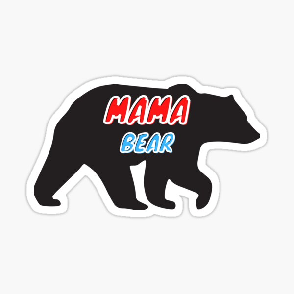 Mama Bear Svg Stickers for Sale