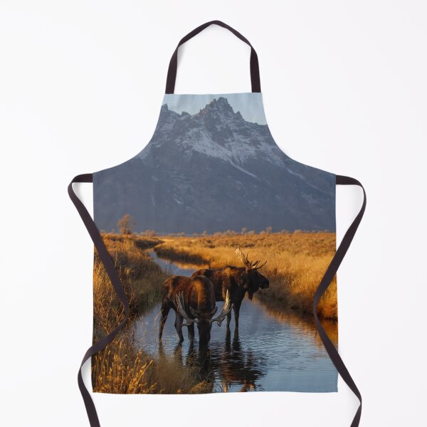 Item preview, Moose in stream designed and sold by jendevosphoto.
