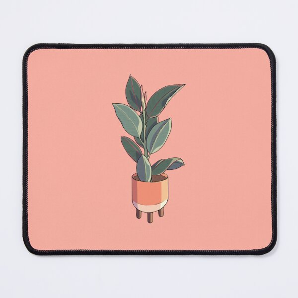 Item preview, Rubber Tree Plant designed and sold by Cool Cat With Hat  Art.