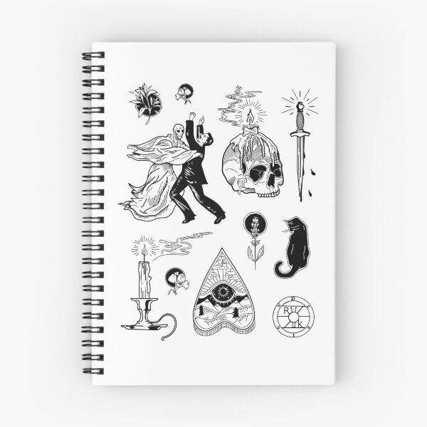 Item preview, Flash Sheet (white on black) designed and sold by Ruth Skrytek.