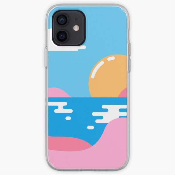 Notre coucher de soleil Coque souple iPhone