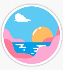 Our Sunset Sticker