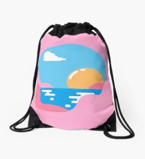 Our Sunset Drawstring Bag