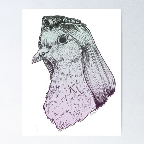Item preview, I am a Pigeon designed and sold by Zoe Meeks.