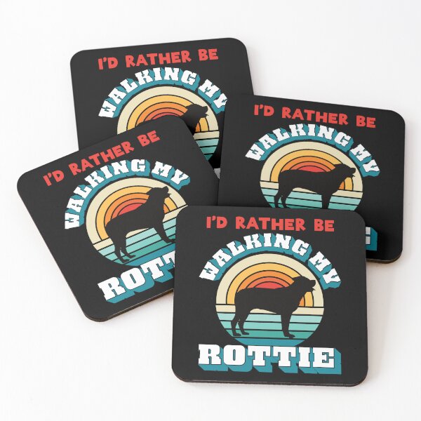 Item preview, Id Rather be Walking My Rottie - Rottweiler Lovers designed and sold by DebbisPalette.