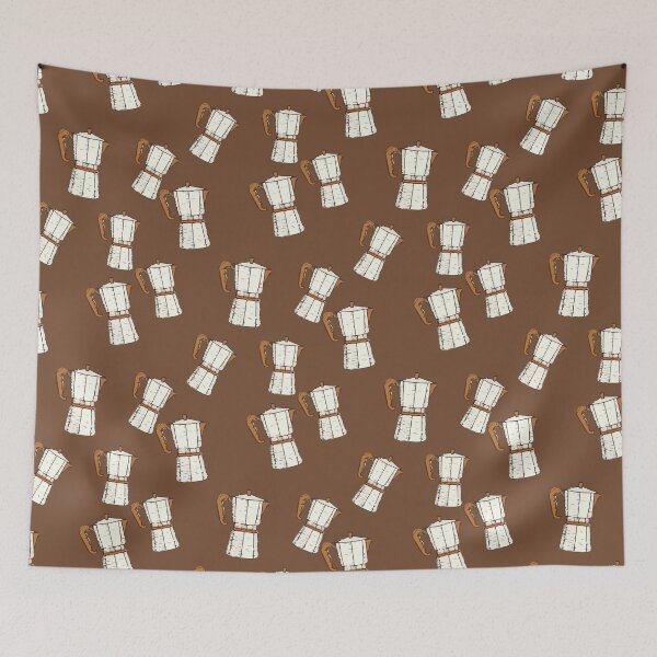 Item preview, Brown Coffee seamless pattern artwork  designed and sold by Clothingspot.