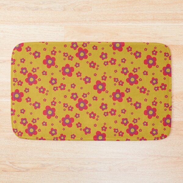 Item preview, Retro Flower Pattern designed and sold by Zia Frazier.