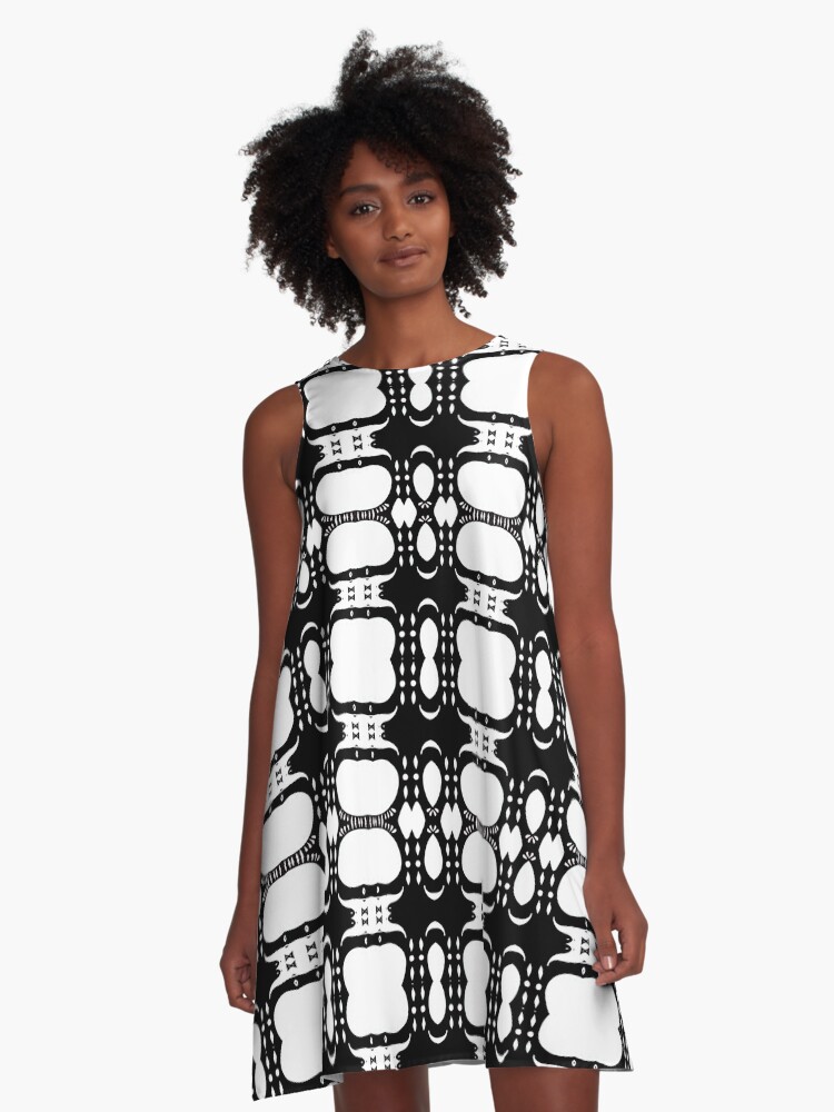 Thumbnail 1 of 4, A-Line Dress, Modèle BW designed and sold by kinkatstyle.