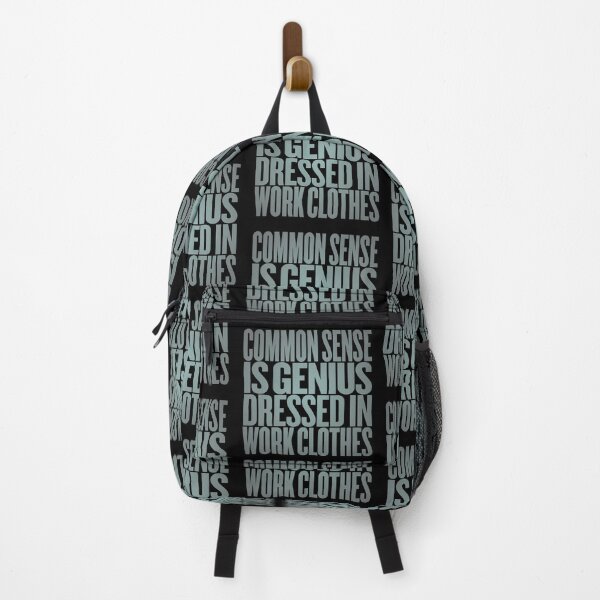 Item preview, Common sense is genius dressed in work clothes v.1 designed and sold by x1brett.