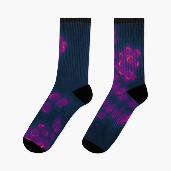 Item preview, Glowing Cells - Pink and Purple designed and sold by ArtByScience.