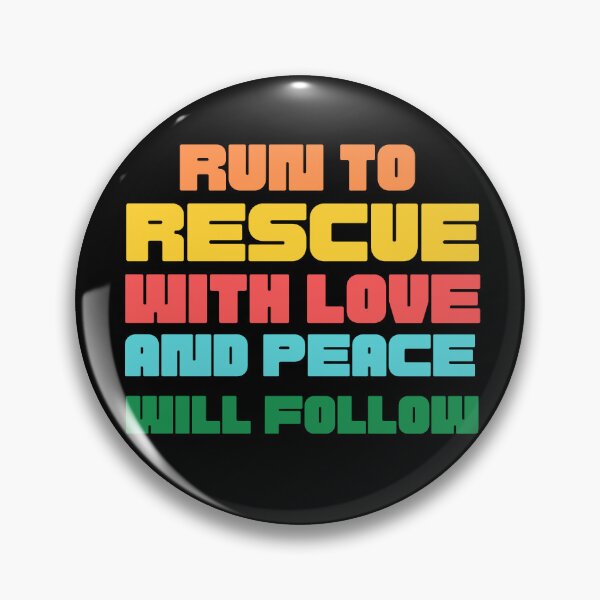Artikelvorschau, Run to Rescue with Love und Go Vegan entworfen und verkauft von Varerising.