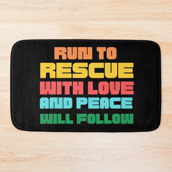 Item preview, Run to Rescue with love and Go Vegan designed and sold by Varerising.