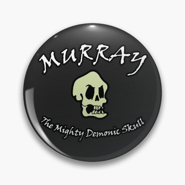 Item preview, Murray The Mighty Demonic Skull designed and sold by robotghost.