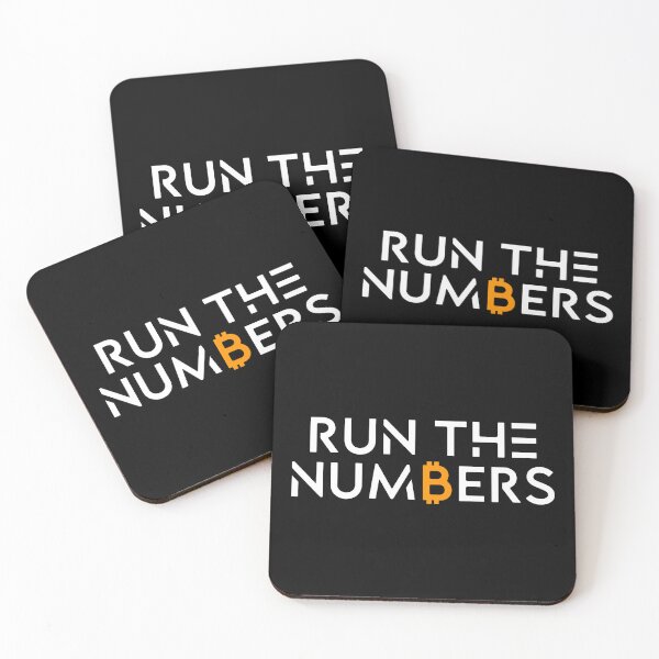 Item preview, Run The Numbers Bitcoin designed and sold by TheBitcoinStore.