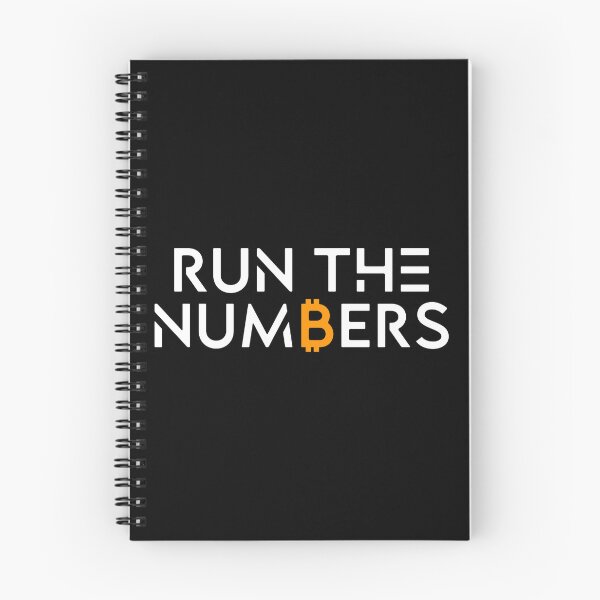 Item preview, Run The Numbers Bitcoin designed and sold by TheBitcoinStore.