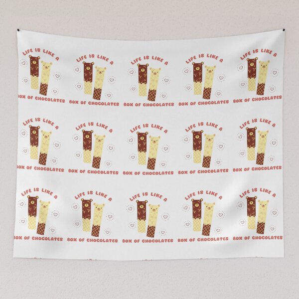 Item preview, Life Is Like A Box Of Chocolates - Chocolate Bear Wafers designed and sold by bsrishika.