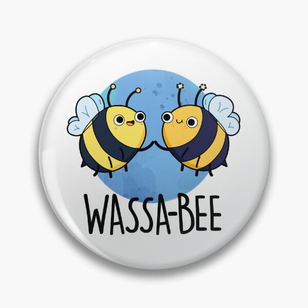 Item preview, Wassabee Funny Wasabi Bee Puns  designed and sold by punnybone.