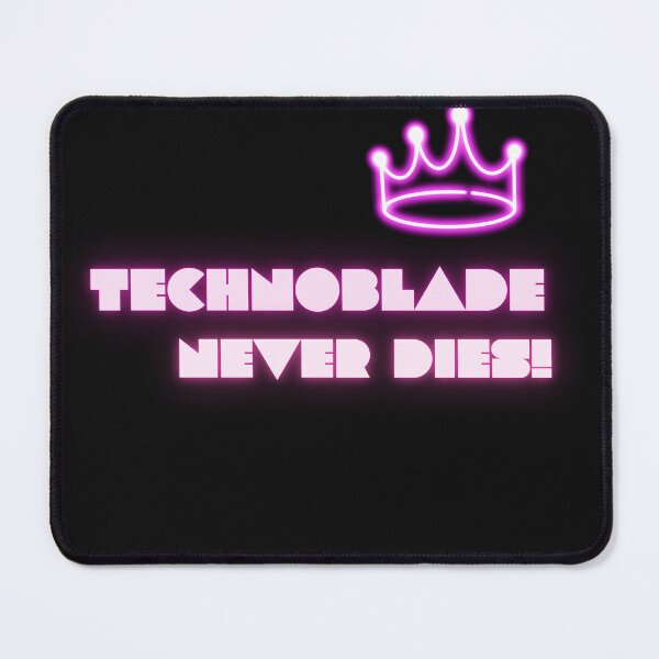 Item preview, TechnoBlade Never Dies! Crown - Neon Violet designed and sold by Iam-Jay.