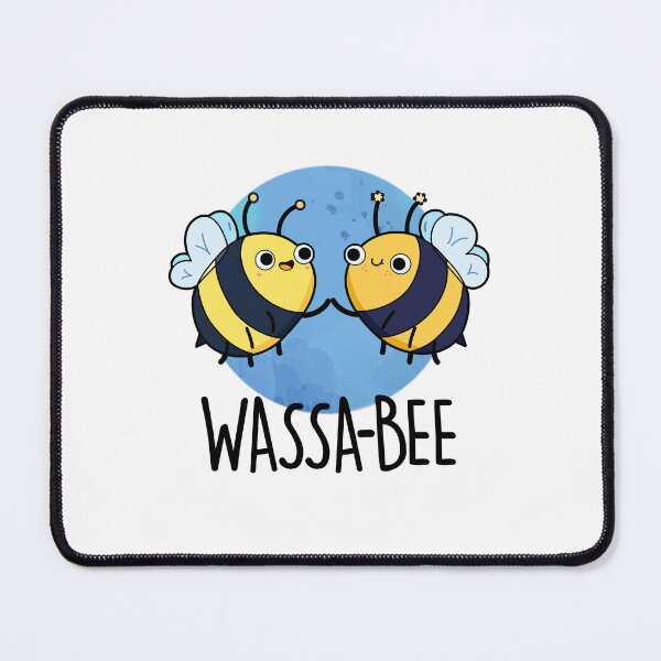 Item preview, Wassabee Funny Wasabi Bee Puns  designed and sold by punnybone.
