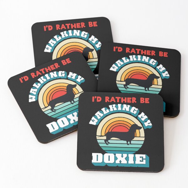 Item preview, Id Rather be Walking My Doxie - Dachshund Lovers designed and sold by DebbisPalette.