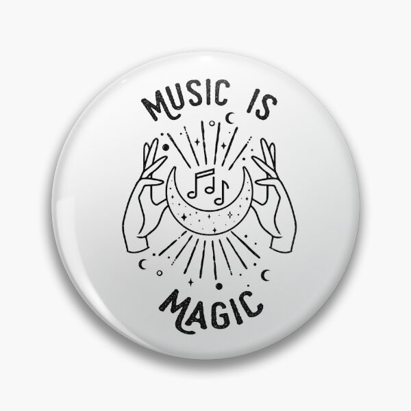 Item preview, Music is Magic (for light shirts) designed and sold by DeliaTheArtist.
