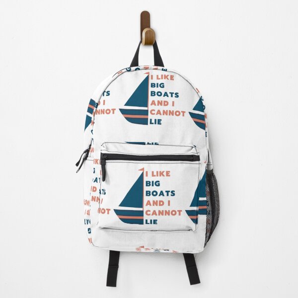 Item preview, I Like Big Boats And I Cannot Lie - Blue And Pink Boat designed and sold by bsrishika.