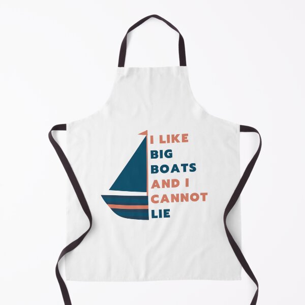 Item preview, I Like Big Boats And I Cannot Lie - Blue And Pink Boat designed and sold by bsrishika.